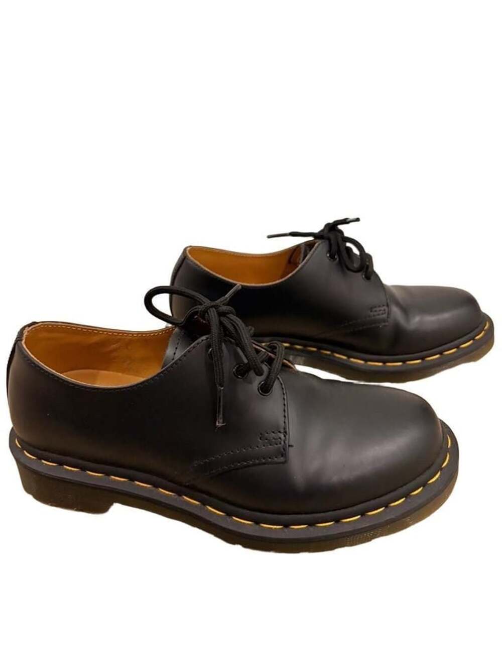 Dr Martens 11837 1461 Black Leather 3 Eye Oxford Shoes Women’s 7 UK 5